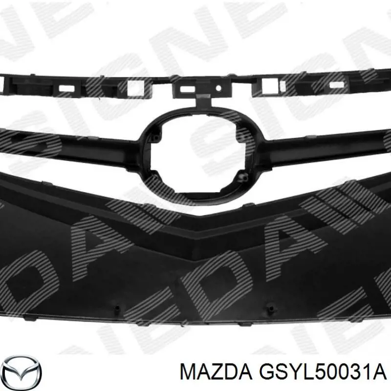 GSYL50031A Mazda бампер передній