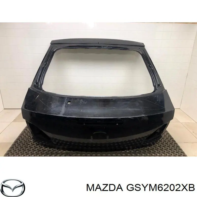 Двері задні, багажні (3-і)/(5-і) (ляда) Mazda 6 (GH) (Мазда 6)
