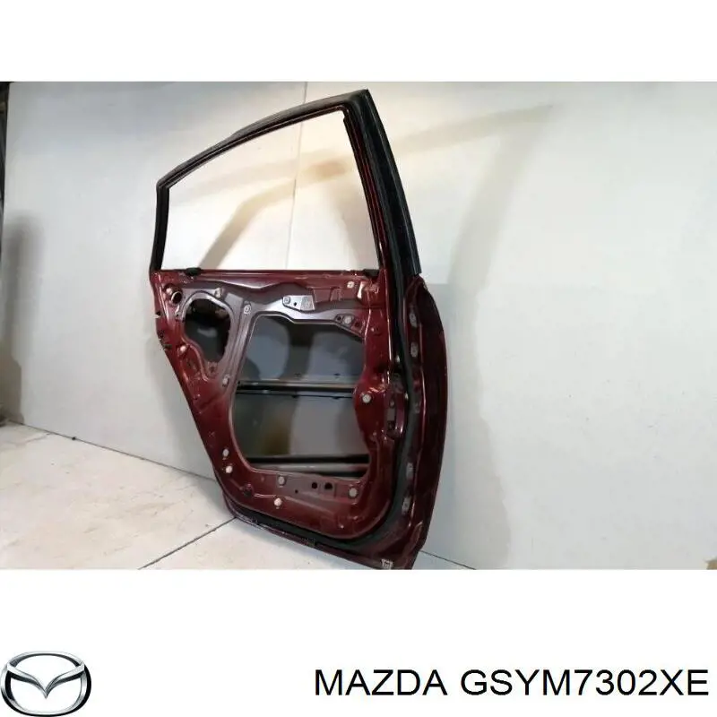 Двері задні Mazda GSYM7302XE ціна, від 86.15 USD