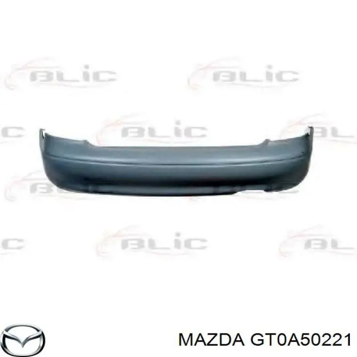 Кожух бампера заднього Mazda 626 IV седан (GE) (1992 - 1997) ціна, від 63.35 USD