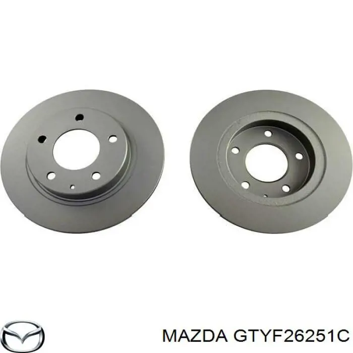 Гальмівні диски GTYF26251C Mazda
