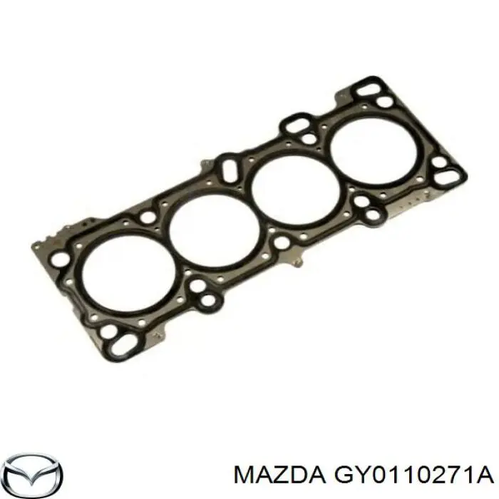 Прокладка головки блока циліндрів (ГБЦ), права GY0110271A Mazda