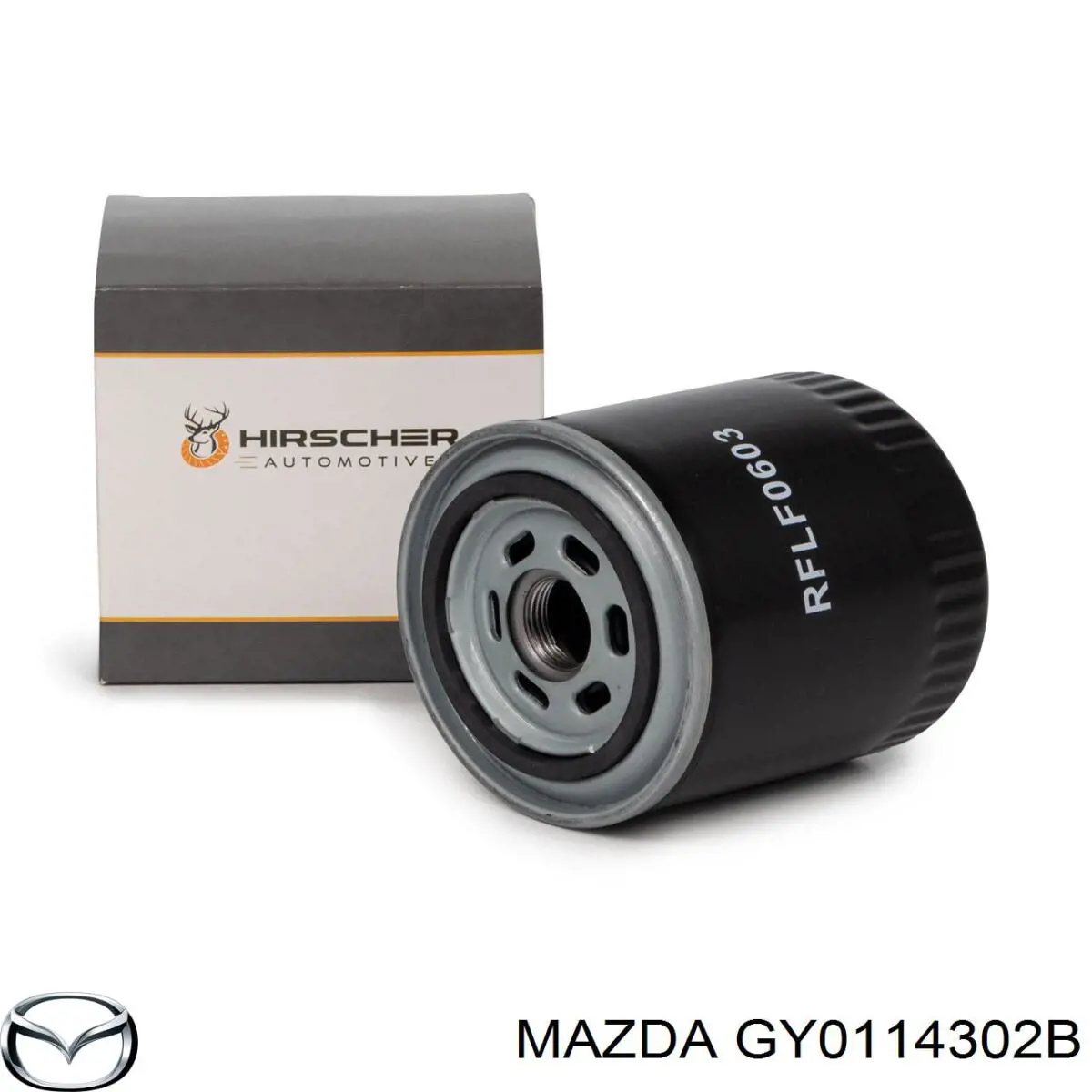 Фільтр масляний Mazda GY0114302B