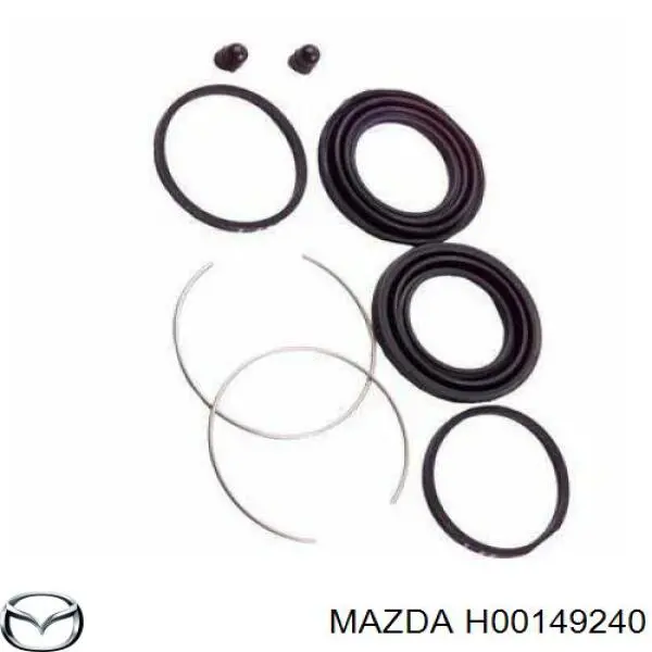 Ремкомплект супорту гальмівного переднього Mazda H00149240 ціна, від 6.26 USD
