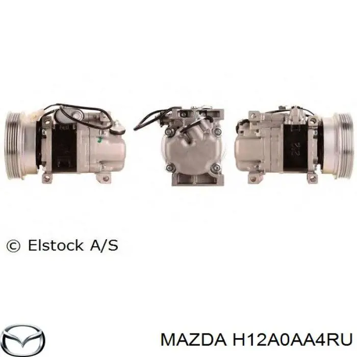 Купити H12A0AA4RU Mazda Компресор кліматичної установки