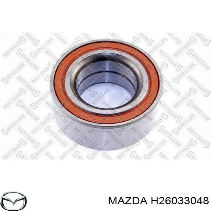 Комплект підшипник маточини передньої Mazda H26033048 ціна, від 18.98 USD