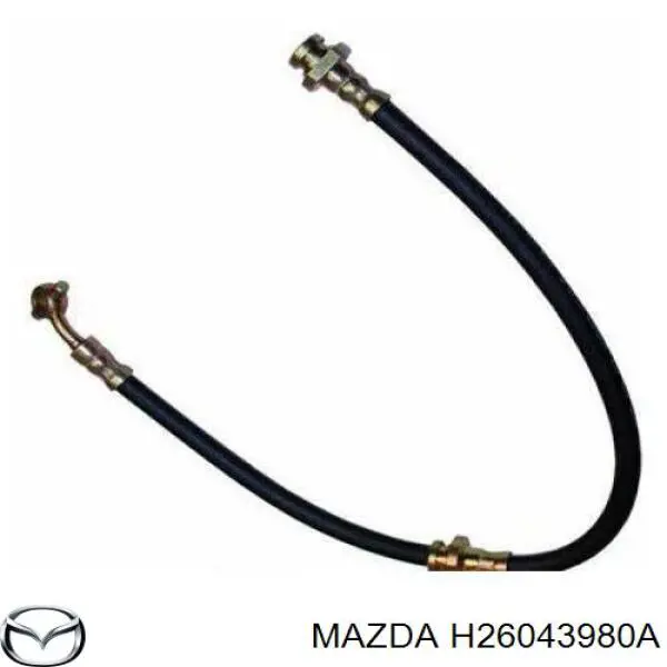 Гальмівні шланги передні H26043980A Mazda