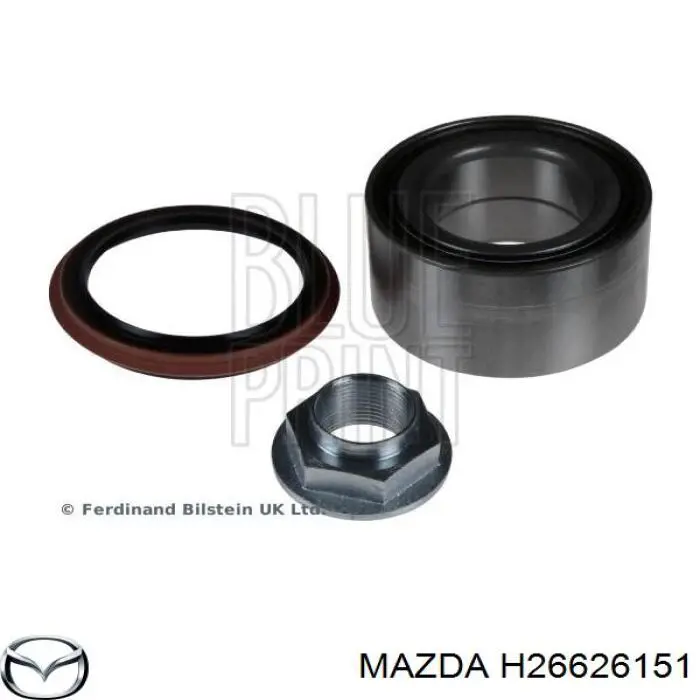 Підшипник маточини передньої H26626151 Mazda