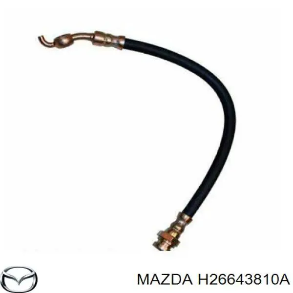 Шланг гальмівний задній Mazda 929 3 (HC) (Мазда 929)