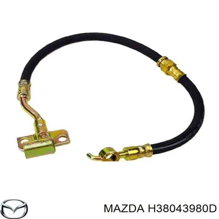 Шланг гальмівний передній, правий NIPPON MOTORS BH4105R ціна, від 6.35 USD