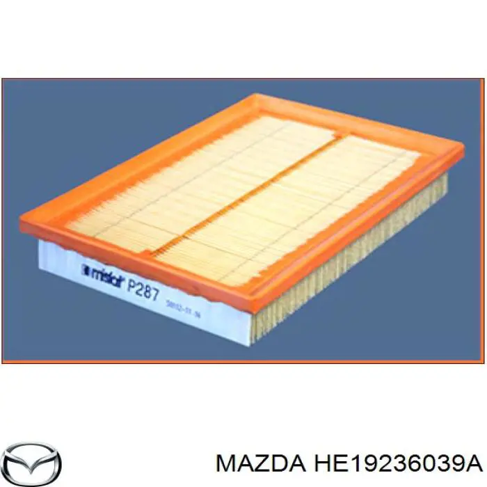 Елемент повітряного фільтра Mazda HE19236039A ціна, від 3.50 USD