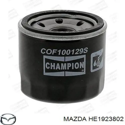 Масляний фільтр двигуна Mazda HE1923802 ціна, від 6.21 USD