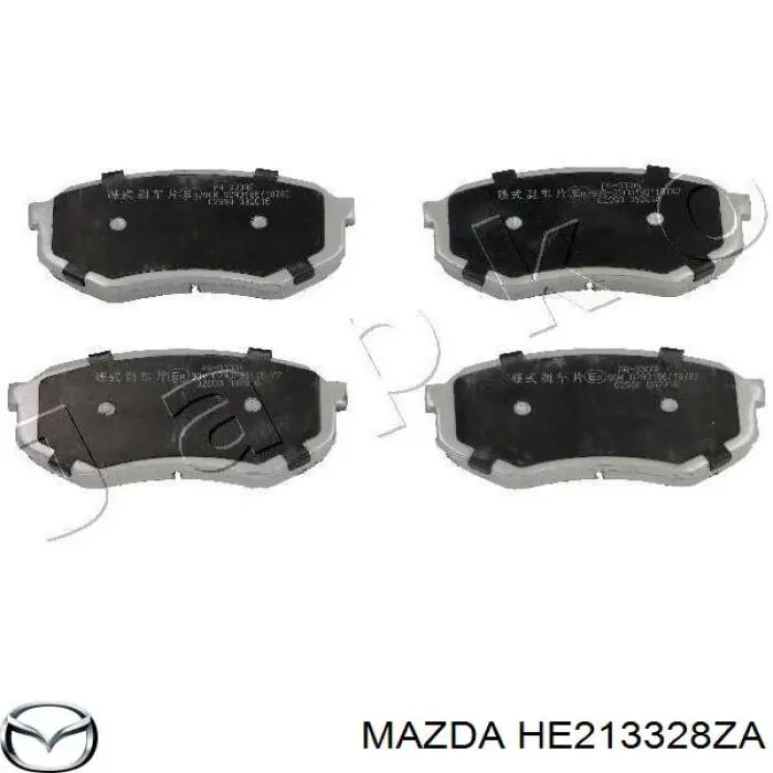 Передні тормозні колодки HE213328ZA Mazda