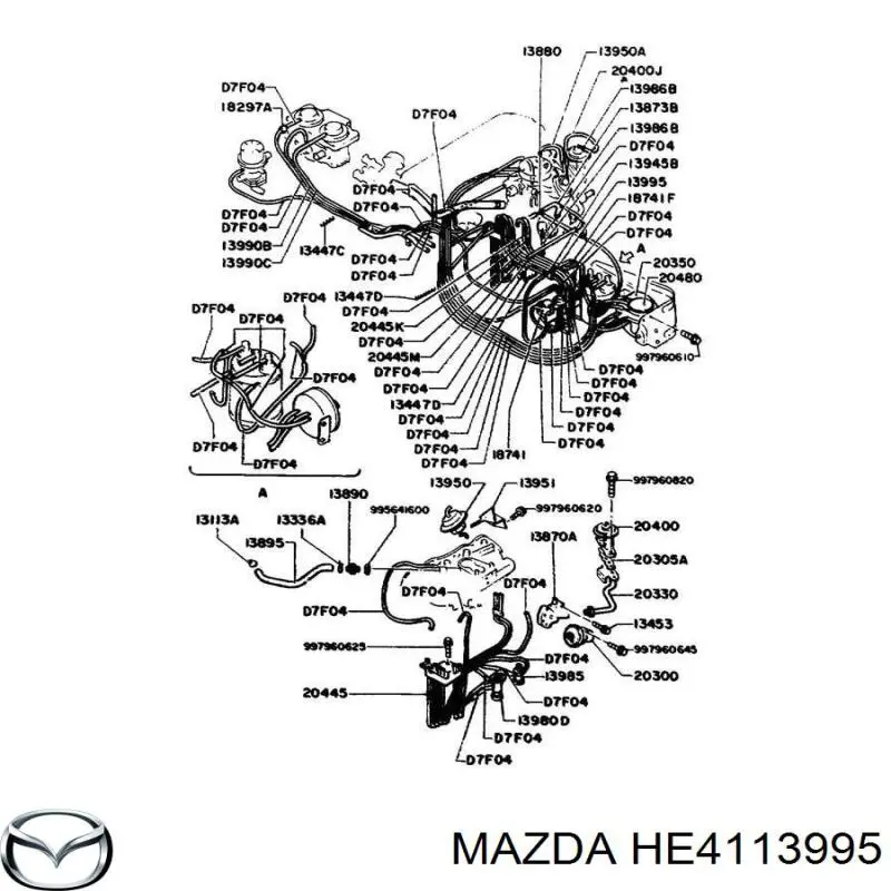 HE4113995 Mazda 