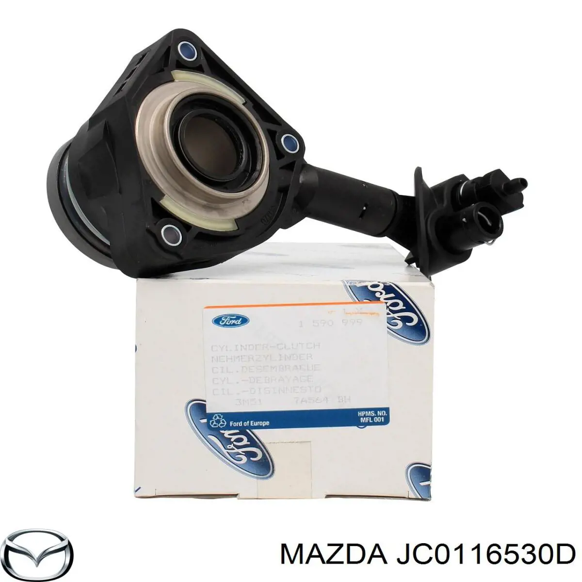 JC0116530D Mazda робочий циліндр зчеплення в зборі з витискним підшипником