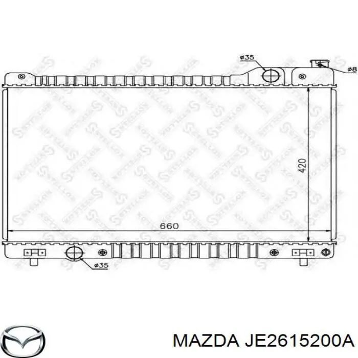 Радіатор основний Mazda JE2615200B ціна, від 549.25 USD