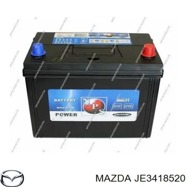 Батарея акумуляторна Mazda JE3418520 ціна, від 118.05 USD
