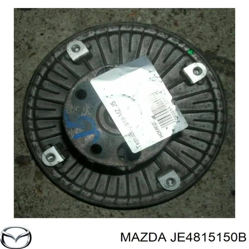 Вискомуфта, вязкостная муфта вентилятора охолодження Mazda MPV 1 (LV) (Мазда Мпв)