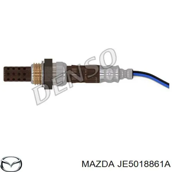 Лямбдазонд, датчик кисню до каталізатора Mazda JE5018861A ціна, від 48.69 USD