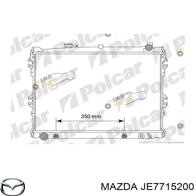 Радіатор основний Mazda JE7715200 ціна, від 27.03 USD