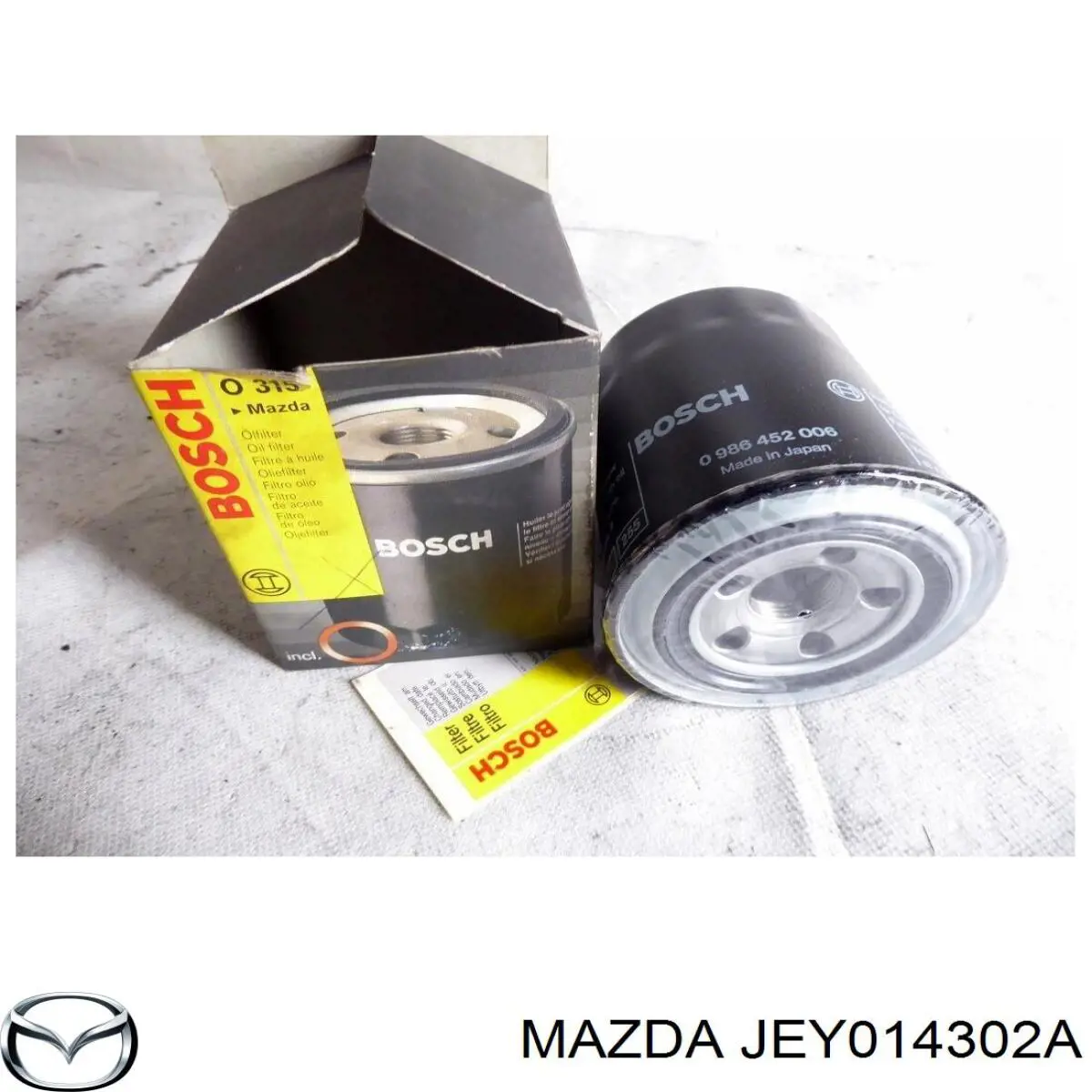 JEY014302A Mazda фільтр масляний