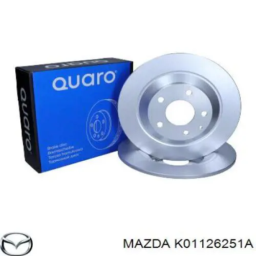 Задні дискові гальма Mazda K01126251A ціна, від 38.13 USD