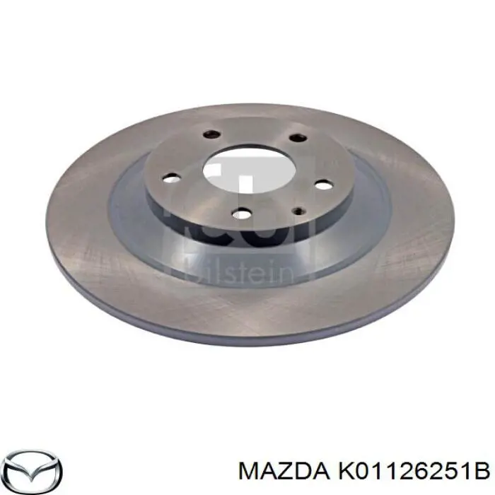 Задні дискові гальма Mazda K01126251B ціна, від 25.34 USD