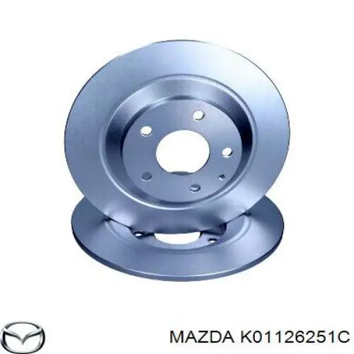 Задні дискові гальма Mazda K01126251C ціна, від 19.19 USD