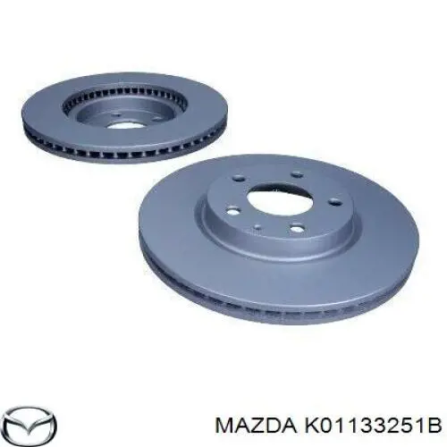 Гальмівні диски передні K01133251B Mazda