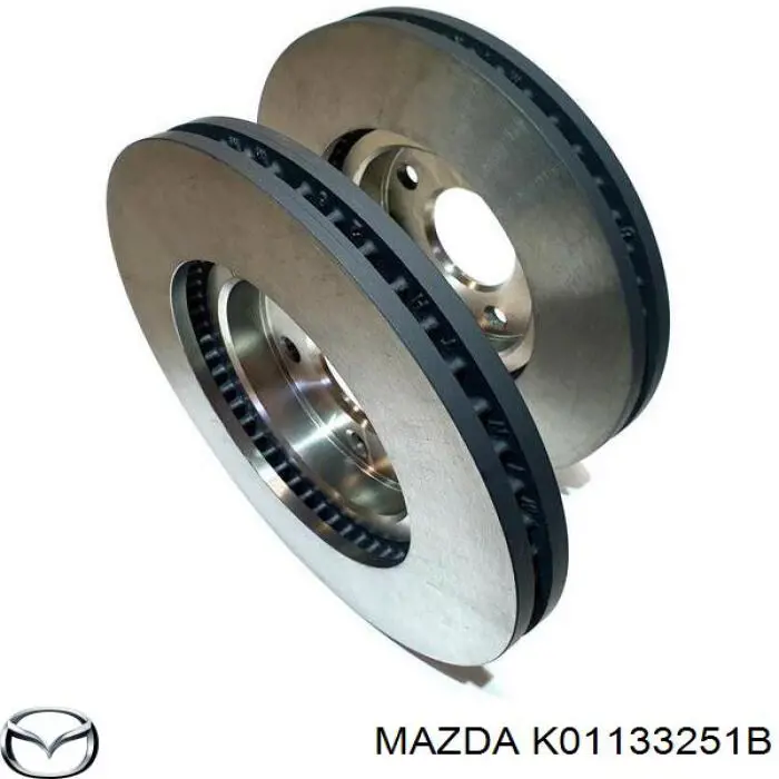 Диск гальмівний передній K01133251B Mazda