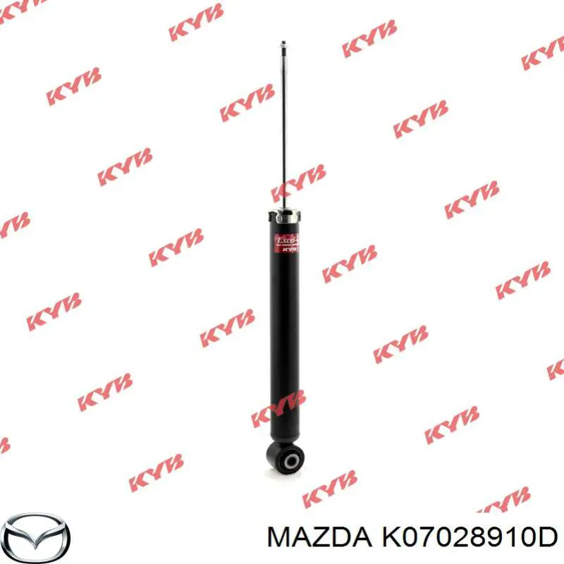 Амортизатор задній Mazda K07028910D ціна, від 67.80 USD