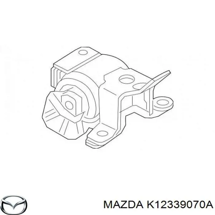 K12339070A Mazda Ліва опора двигуна