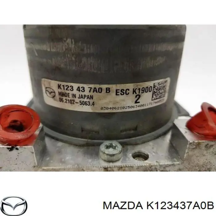 Блок АБС гідравлічний Mazda K123437A0B ціна, від 318.85 USD