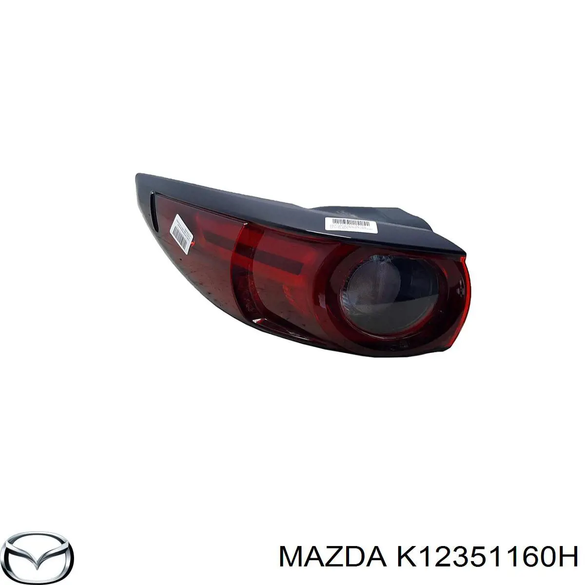 KB8B51160E Mazda Задній лівий зовнішній ліхтар