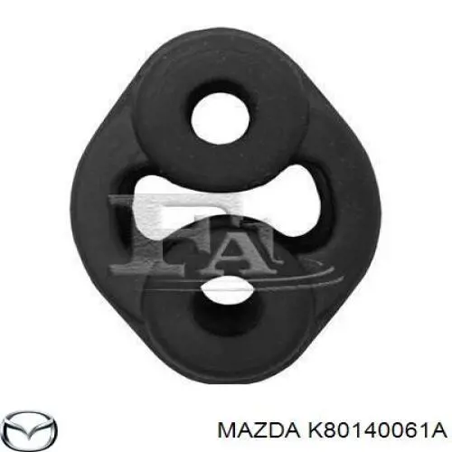 Купити K80140061A Mazda Подушка глушника
