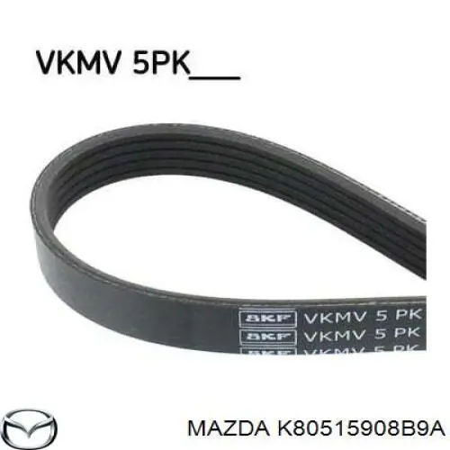 Купити K80515908B9A Mazda Ремінь генератора