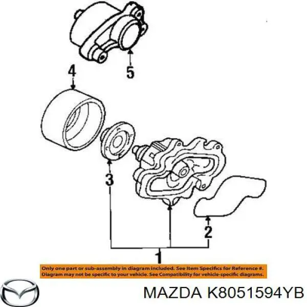 Ролик натягувача приводного ременя Ford 3804188