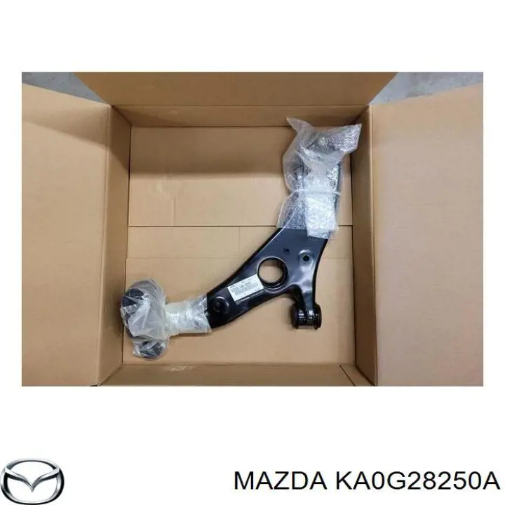 KA0G28250A Mazda важіль/тяга задньої підвіски подовжній нижній, лівий