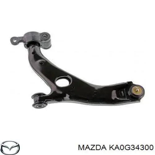 KA0G34300 Mazda важіль передньої підвіски нижній, правий