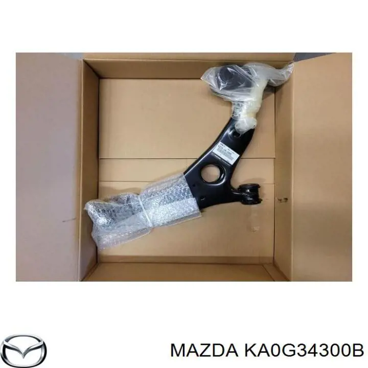 Важіль передньої підвіски нижній, правий KA0G34300B Mazda