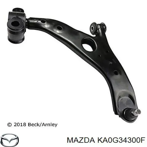 Купити KA0G34300F Mazda Важіль передньої підвіски нижній, правий
