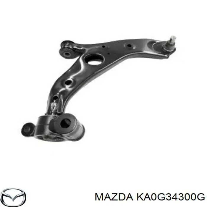 Важіль передньої підвіски нижній, правий Mazda KA0G34300G ціна, від 164.70 USD
