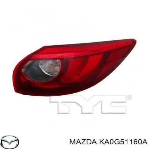  Mazda KA0G51160A ціна, від 112.11 USD