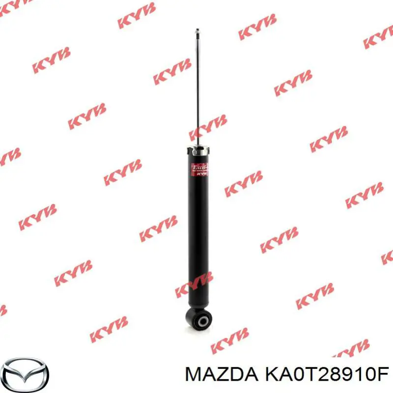 Амортизатор задній Mazda KA0T28910F ціна, від 64.64 USD
