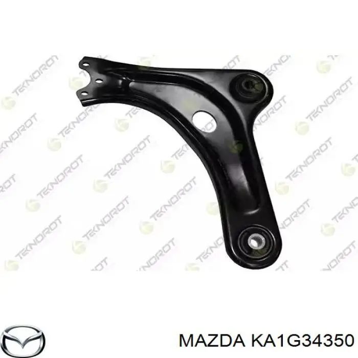 Важіль передньої підвіски нижній, лівий KA1G34350 Mazda