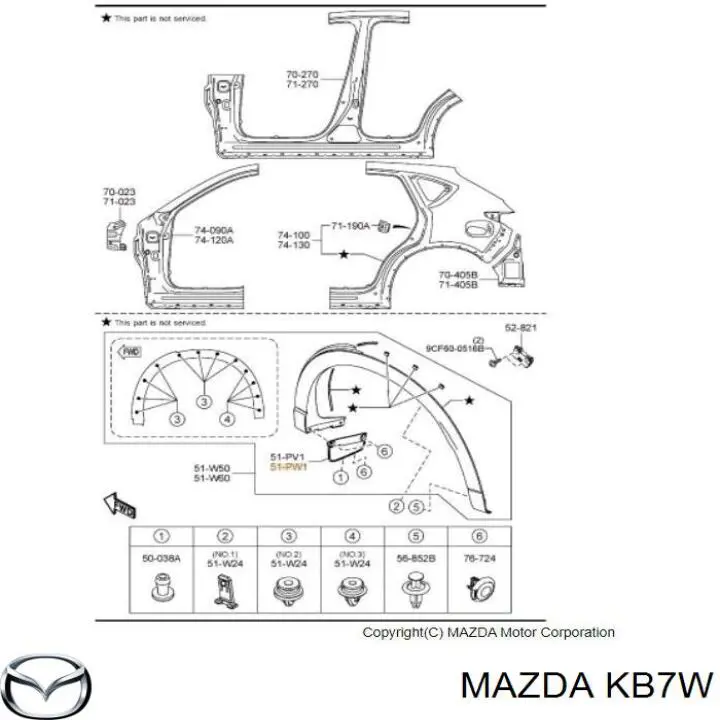  KB7W Mazda