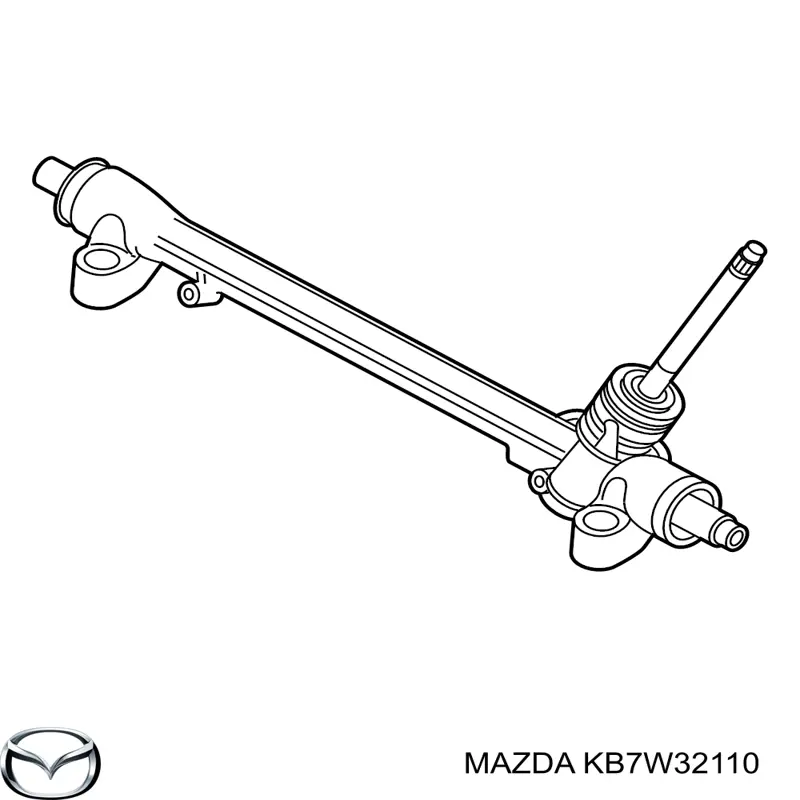 Рульова рейка на Mazda CX-5 KF