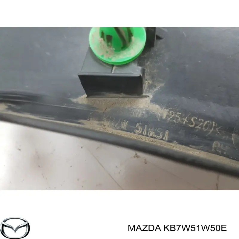 Молдинг задньої арки крила, правий Mazda KB7W51W50F8F ціна, від 47.29 USD