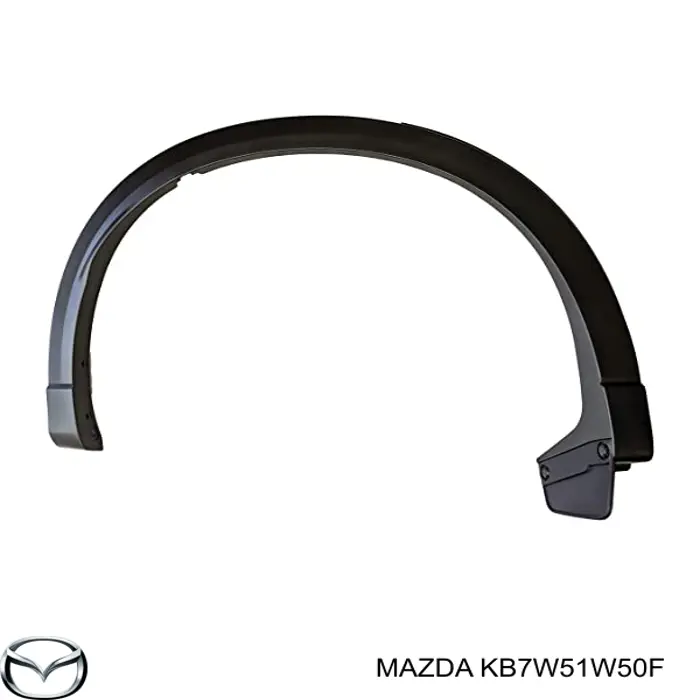 Купити KB7W51W50F Mazda Розширювач заднього крила, правий