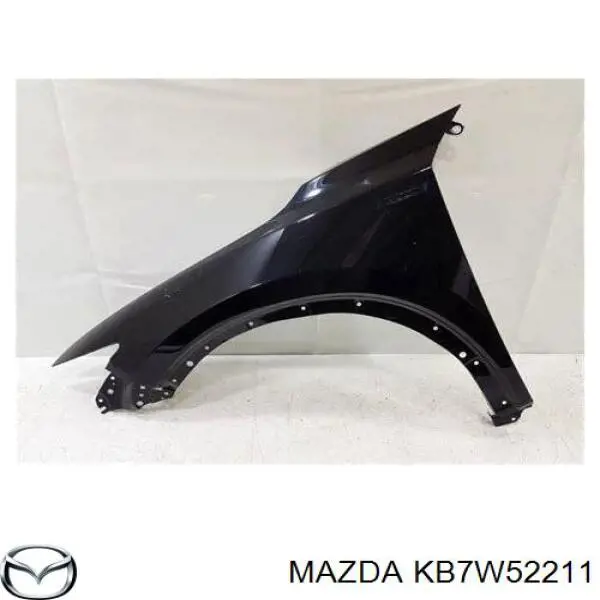 Ліве переднє крило Mazda KB7W52211 ціна, від 91.15 USD